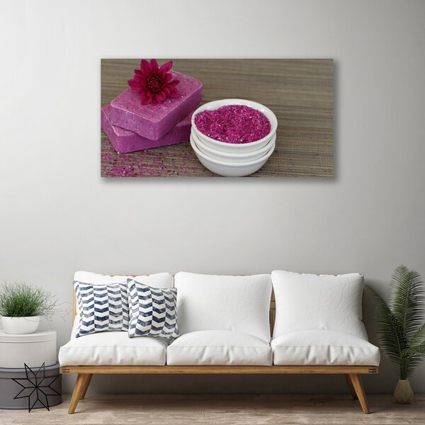 Obraz canvas na ścianę Naturalna Kompozycja Spa z Piaskiem