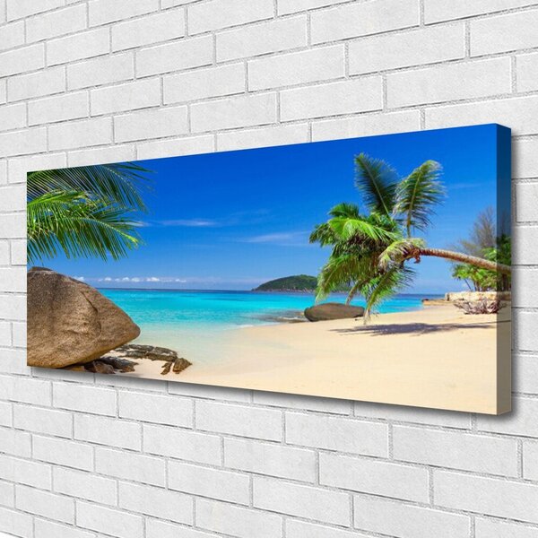 Obraz canvas Piaszczysty Brzeg Oceanu
