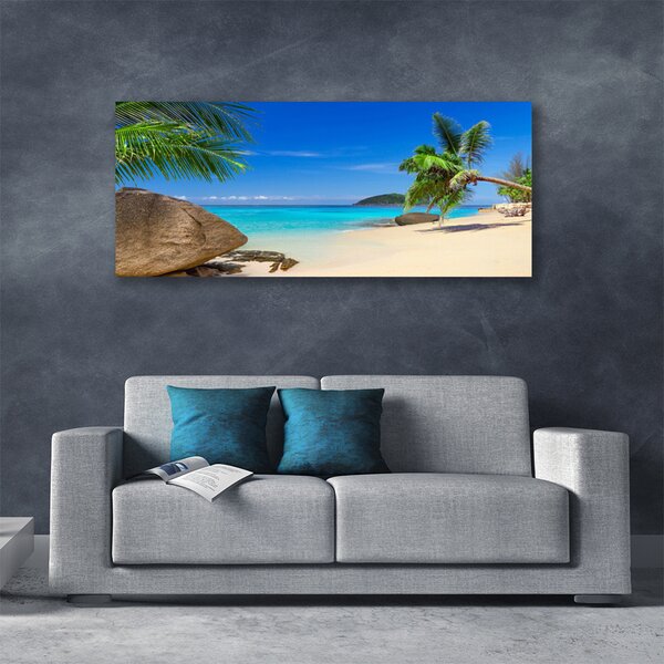 Obraz canvas Piaszczysty Brzeg Oceanu