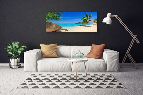 Obraz canvas Piaszczysty Brzeg Oceanu