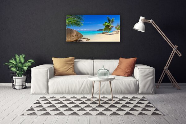 Obraz canvas Piaszczysty Brzeg Oceanu