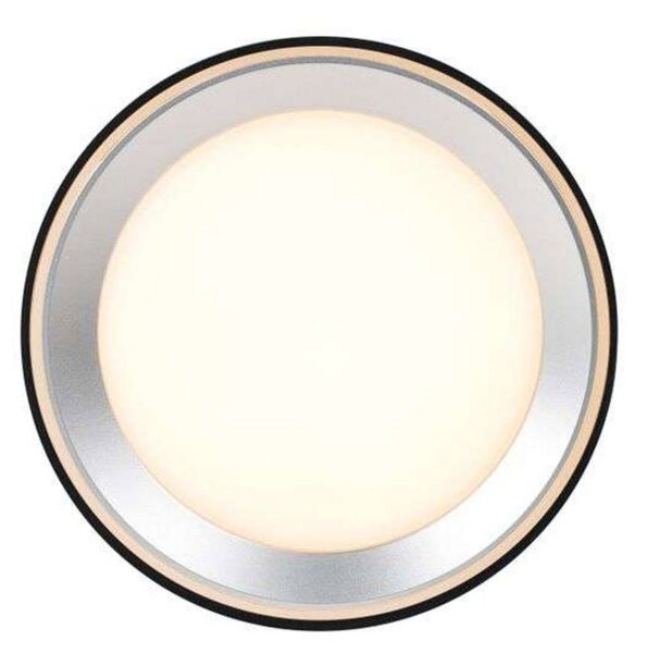 Nordlux Reflektor sufitowy LED Landon Smart, czarny, wysokość 8,2 cm możliwość ściemniania, czarny, salon / jadalnia, metal