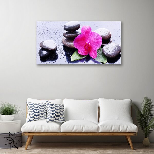 Obraz canvas Malarska Interpretacja Orchidei