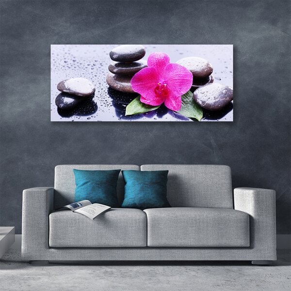 Obraz canvas Malarska Interpretacja Orchidei
