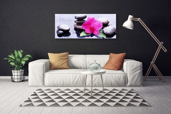 Obraz canvas Malarska Interpretacja Orchidei