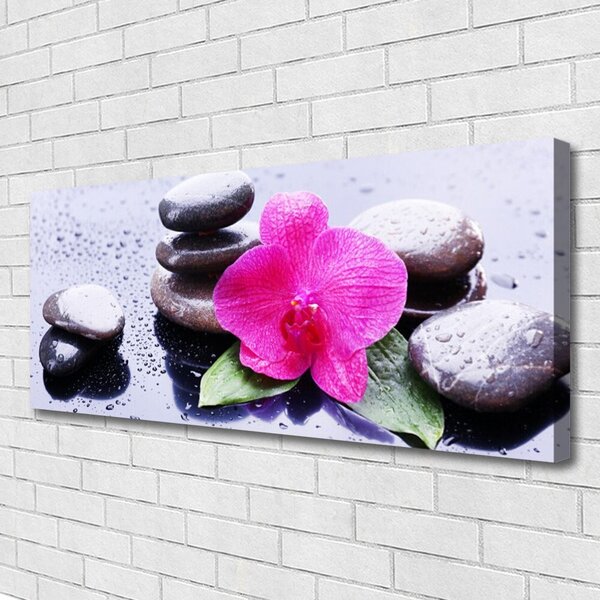 Obraz canvas Malarska Interpretacja Orchidei