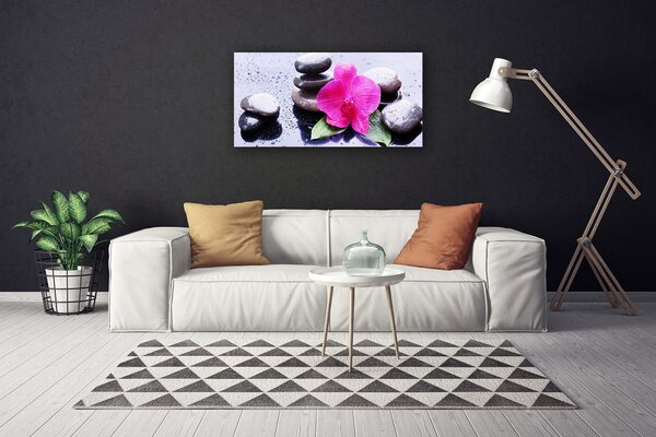 Obraz canvas Malarska Interpretacja Orchidei