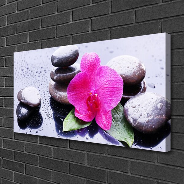 Obraz canvas Malarska Interpretacja Orchidei