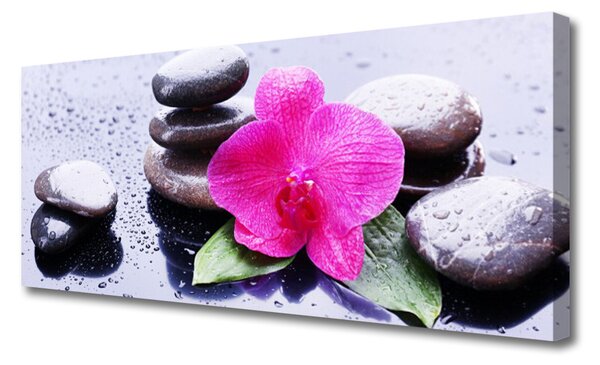 Obraz canvas Malarska Interpretacja Orchidei