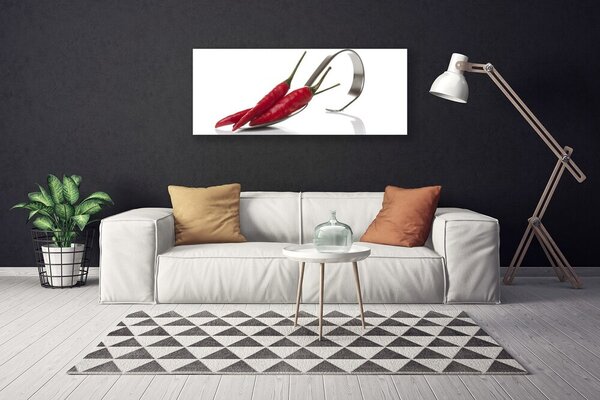 Obraz canvas Ostra Papryczka Chili w Kuchni
