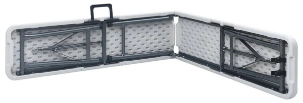 Zestaw białych ławek ogrodowych D6-C56