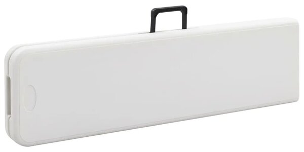 Zestaw białych ławek ogrodowych D6-C56