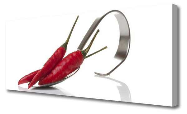Obraz canvas Ostra Papryczka Chili w Kuchni