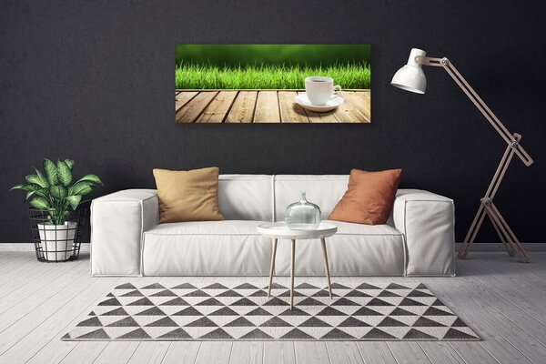 Obraz canvas Chwila Relaksu w Ogrodzie