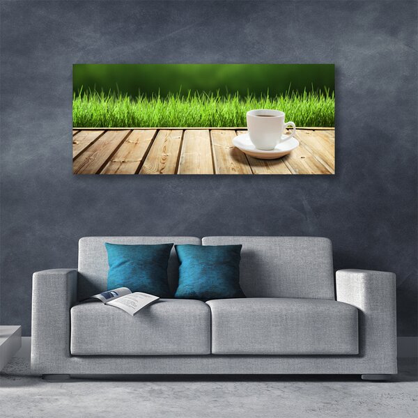 Obraz canvas Chwila Relaksu w Ogrodzie