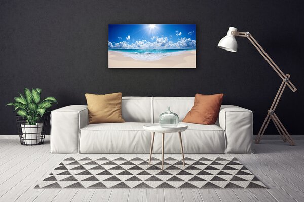 Obraz canvas Rajskie Wybrzeże w Słońcu