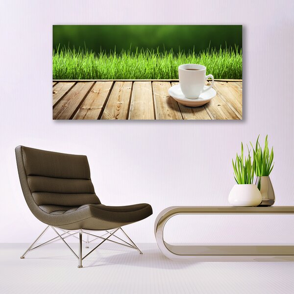 Obraz canvas Chwila Relaksu w Ogrodzie
