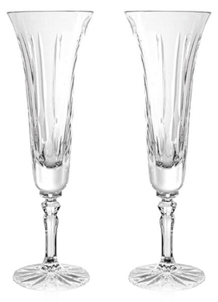 Lakrima kieliszki kryształowe do szampana, 2szt, 140ml