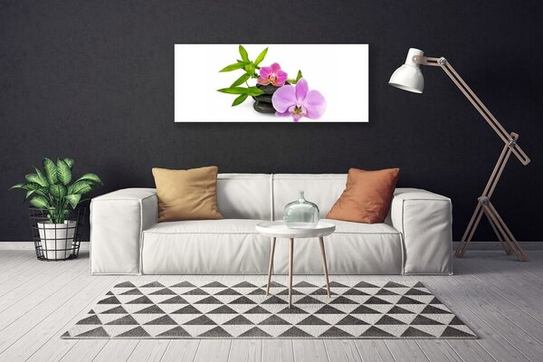 Obraz canvas Klasyczna Biała Orchidea