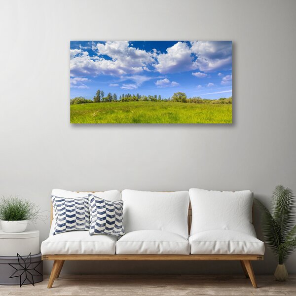Obraz canvas Bezkres Zielonej Hali