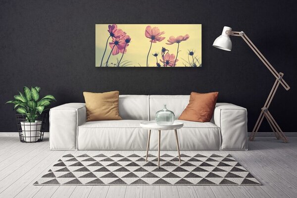Obraz canvas Delikatność Letnich Kwiatów