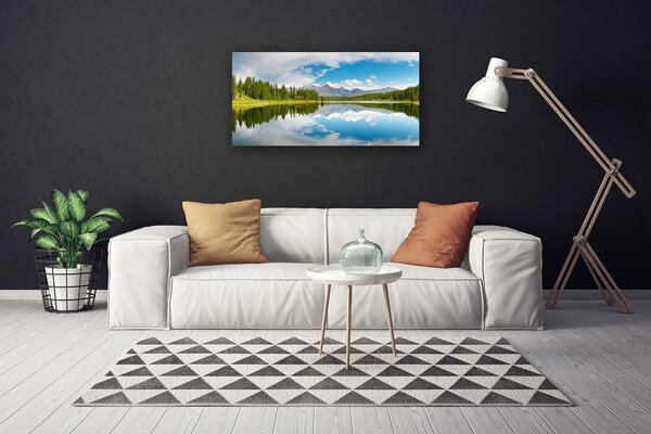 Obraz canvas Harmonijny Pejzaż Alpejski
