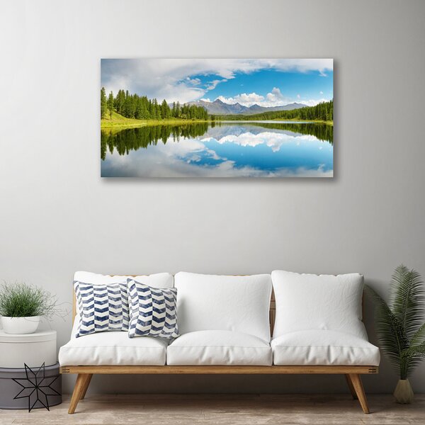 Obraz canvas Harmonijny Pejzaż Alpejski