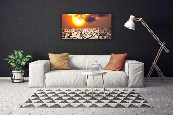 Obraz canvas Żar Pustynnego Słońca