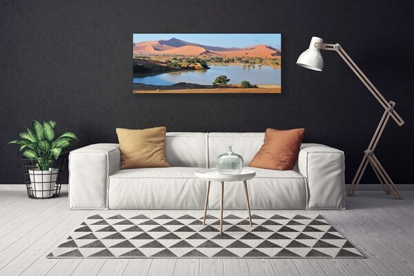 Obraz canvas Oaza Spokoju na Pustyni