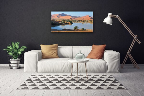 Obraz canvas Oaza Spokoju na Pustyni