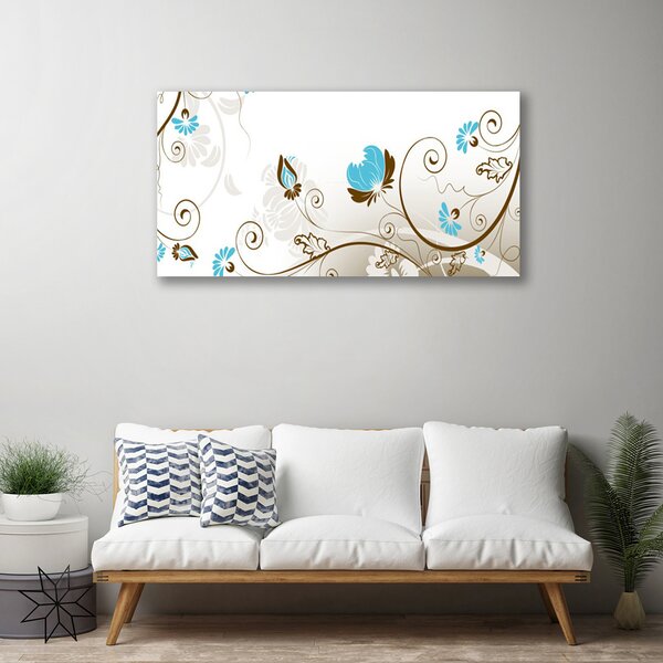 Obraz canvas Dynamiczna Kompozycja Linii
