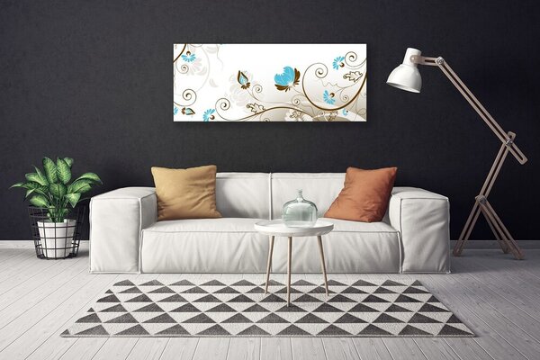 Obraz canvas Dynamiczna Kompozycja Linii