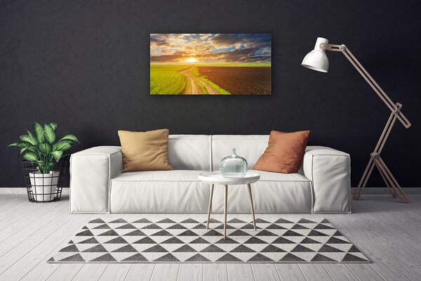 Obraz canvas Horyzont nad Złotym Polem