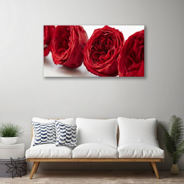 Obraz canvas Bukiet Herbacianych Róż