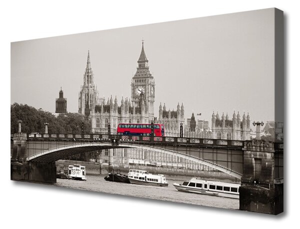 Obraz Canvas Most Londyn Big Ben