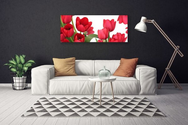 Obraz canvas Świeże Tulipany w Rozkwicie