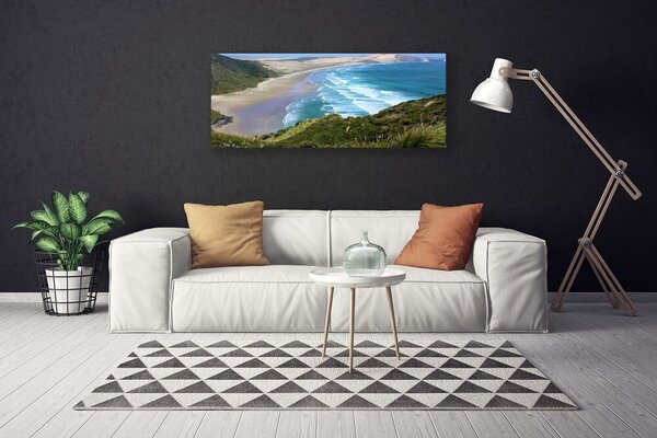 Obraz canvas Spokój Nadmorskiej Plaży