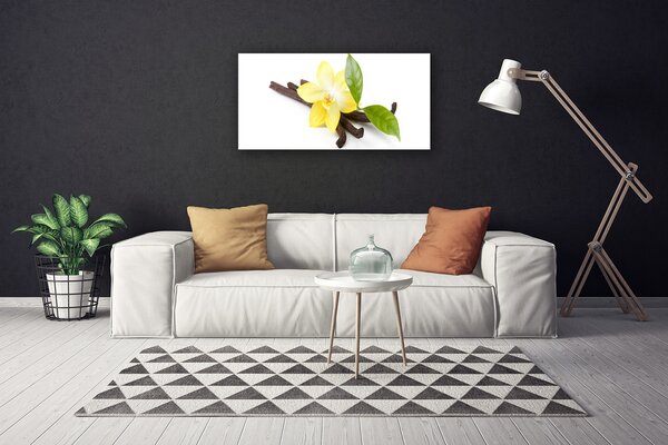 Obraz canvas Botaniczny Portret Wanilii