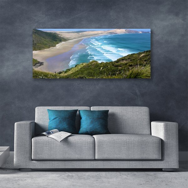 Obraz canvas Spokój Nadmorskiej Plaży