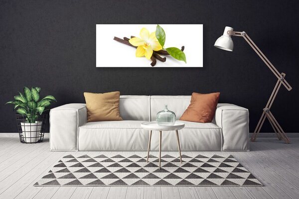 Obraz canvas Botaniczny Portret Wanilii
