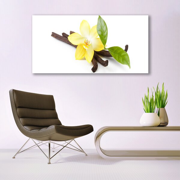 Obraz canvas Botaniczny Portret Wanilii