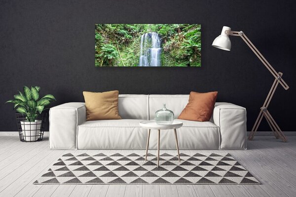 Obraz canvas Wodospad w Objęciach Natury