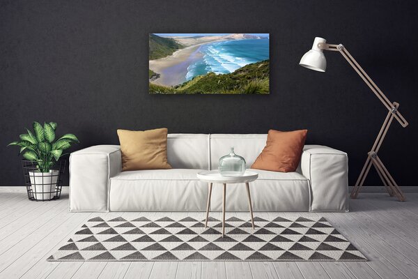 Obraz canvas Spokój Nadmorskiej Plaży