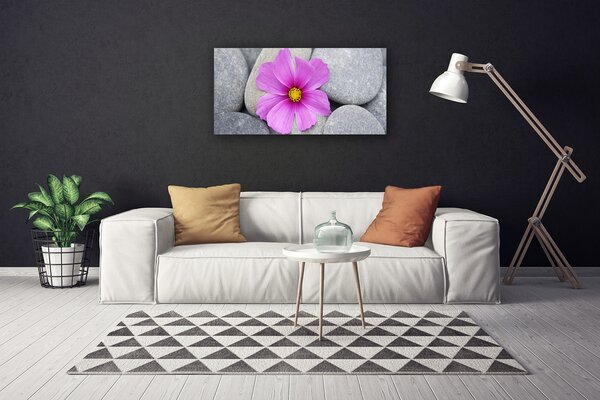 Obraz canvas Chwila Relaksu: Kwiat i Spa