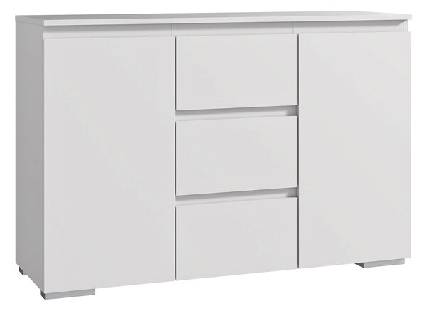 Biała nowoczesna komoda 120 cm L9-D12