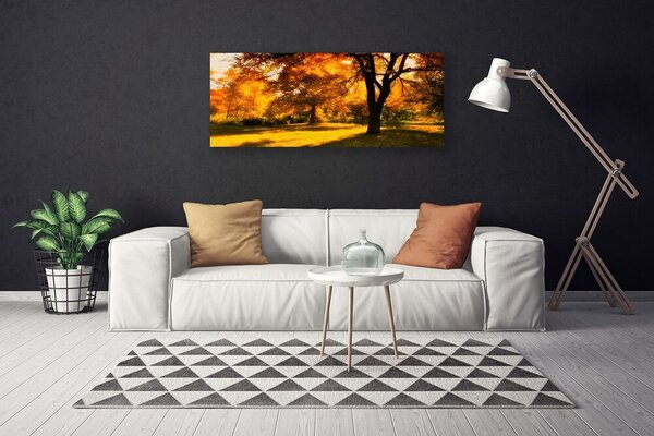 Obraz canvas Złota Jesień w Lesie