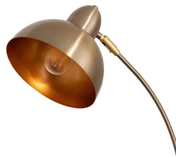 Lampa stojąca Varzan Opviq, mosiężny / złoty, salon / jadalnia, metal