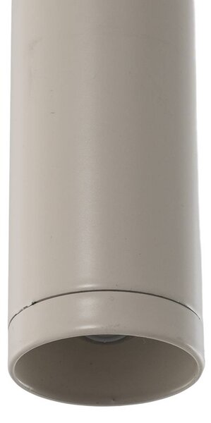 Lampa wisząca Rulo Argon, kremowy / amber, salon / jadalnia, metal