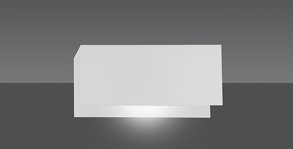 GENTOR K1 WHITE 673/K1 oryginalny kinkiet ścienny biały LOFT metalowy LED