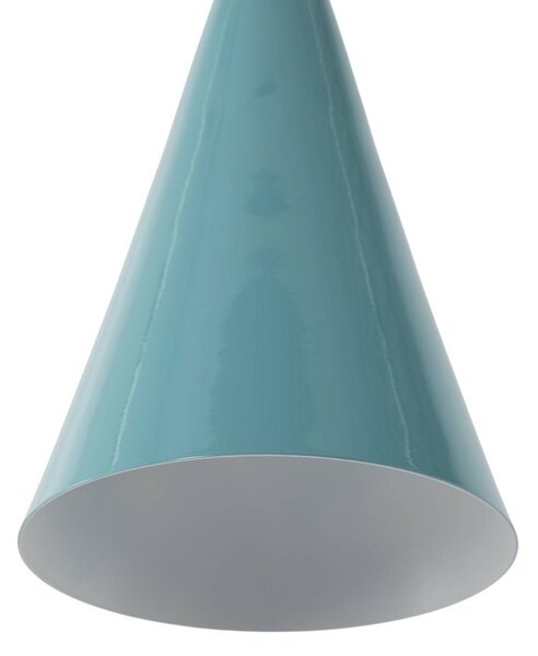 Lampa wisząca Tom Opviq, możliwość ściemniania, niebieski, salon / jadalnia, metal, młodzieżowy